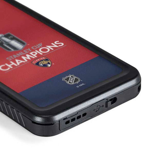2025 Stanley Cup Champions Florida Panthers Galaxy S24 Waterproof Case
